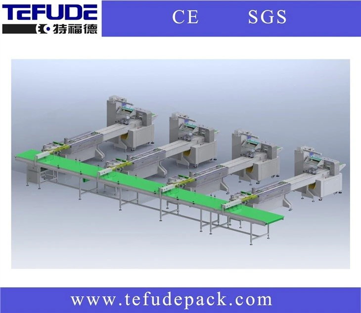 pia cake automatic feeding and packing line packaging line machinery custom-made