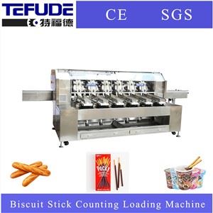 Schokoladenstäbchen-Kekse Automatische Zähllademaschine