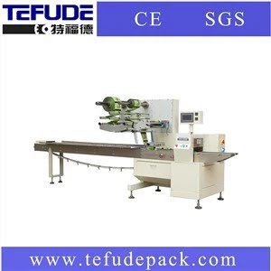 Double Roll Flow Wrapper Verpackungsmaschine