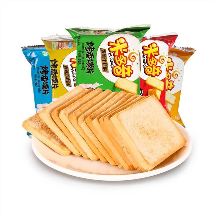 Toast Automatische Fütterungsverpackungslinie