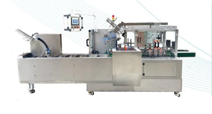 Automatische Verpackungsmaschine für Kunststofffolienboxen